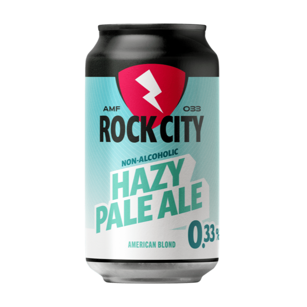Rock City - Hazy Pale Ale 0.33% - American Pale Ale Rock City - Hazy Pale Ale 0.33% - American Pale Ale